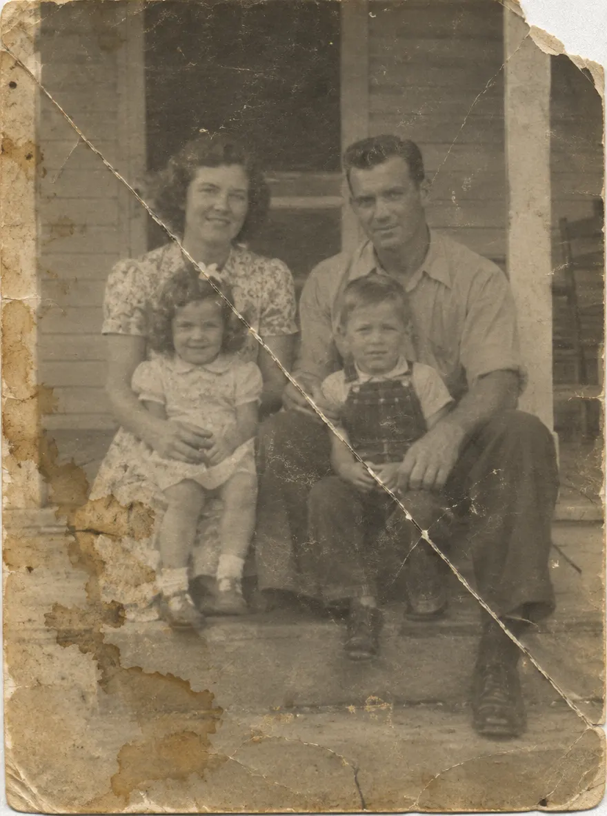 Photo restore — before